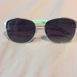 Cute teal sunglasses